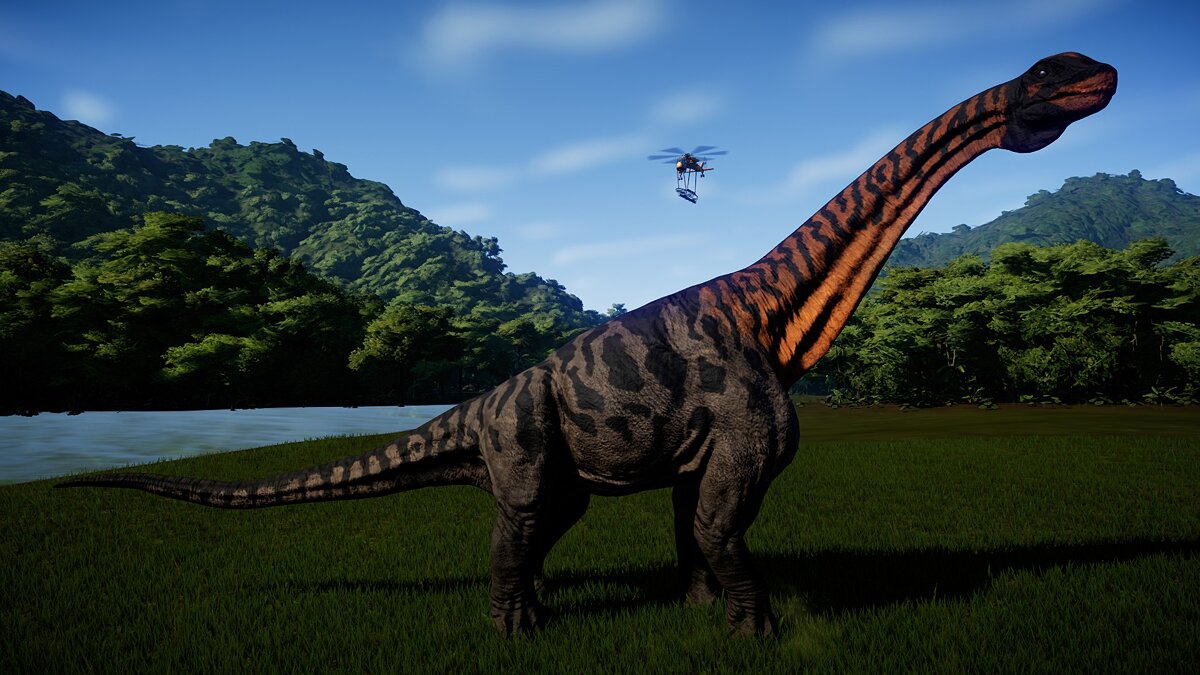 Jurassic World Evolution — Исизавр (новый вид)