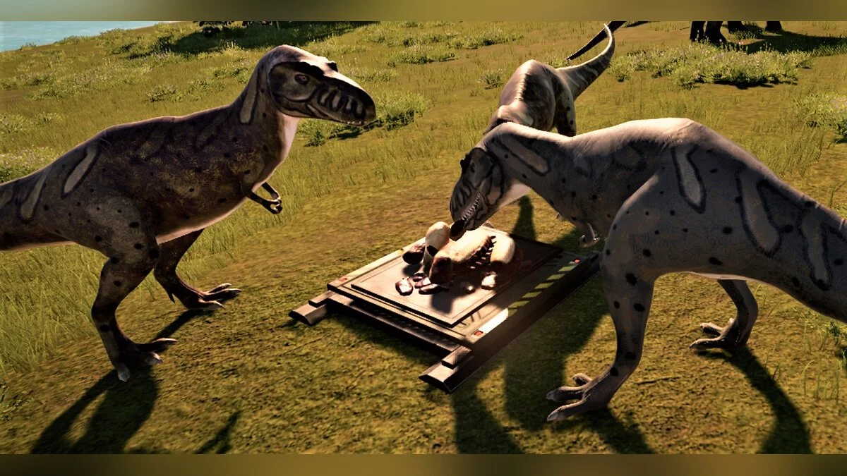 Jurassic World Evolution — Новые виды дасплетозавров