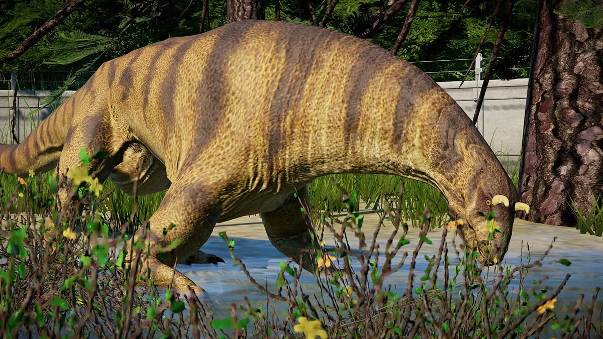 Jurassic World Evolution — Шрингазавр (новый вид)