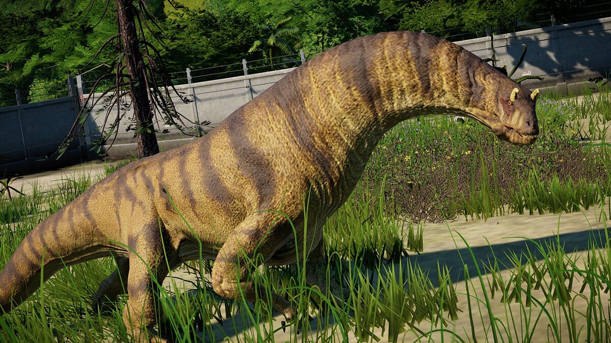 Jurassic World Evolution — Шрингазавр (новый вид)