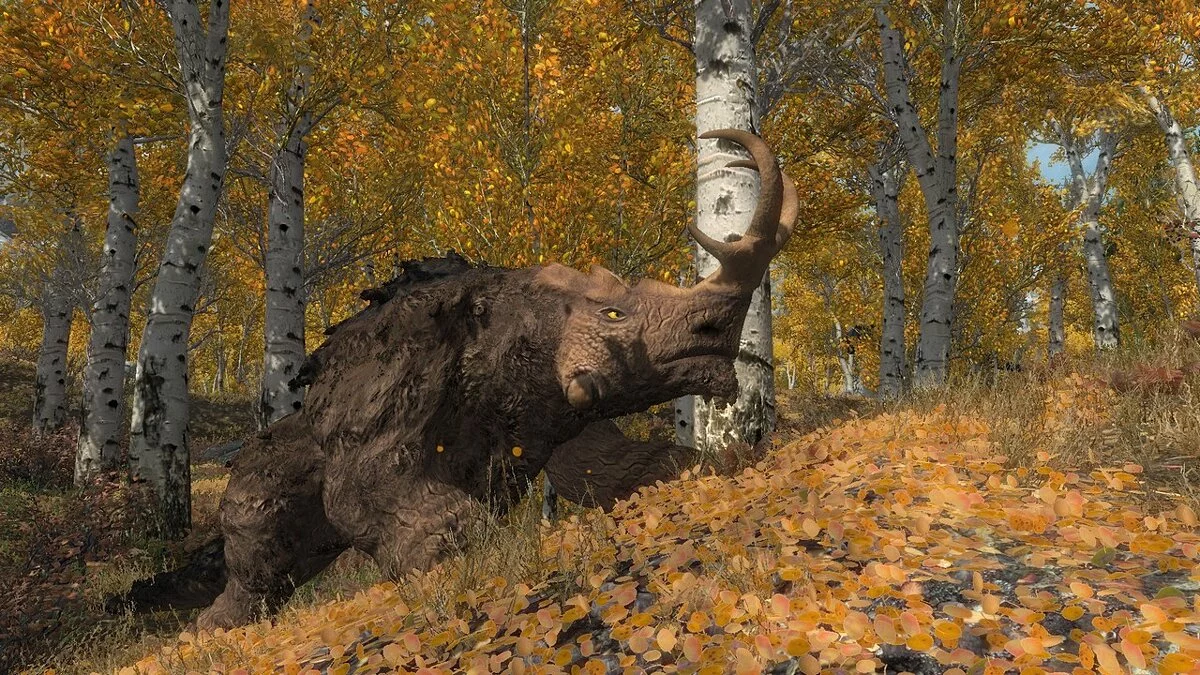 Elder Scrolls 5: Skyrim Special Edition — Шерстистые громороги