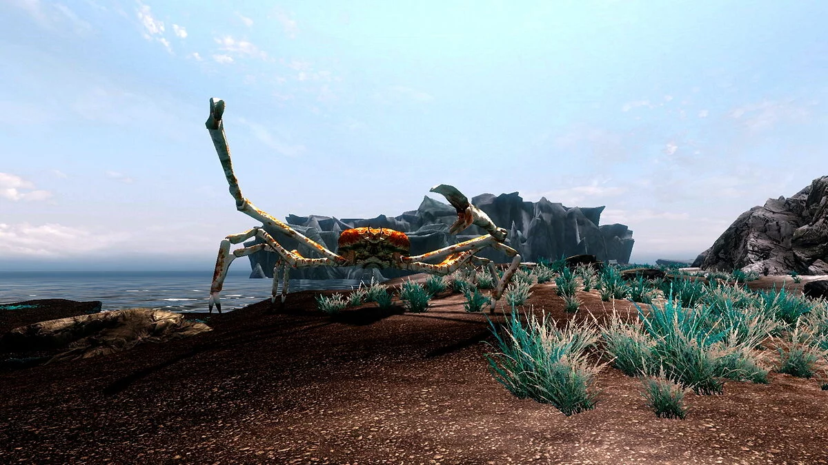 Elder Scrolls 5: Skyrim Special Edition — Гигантские крабы-пауки