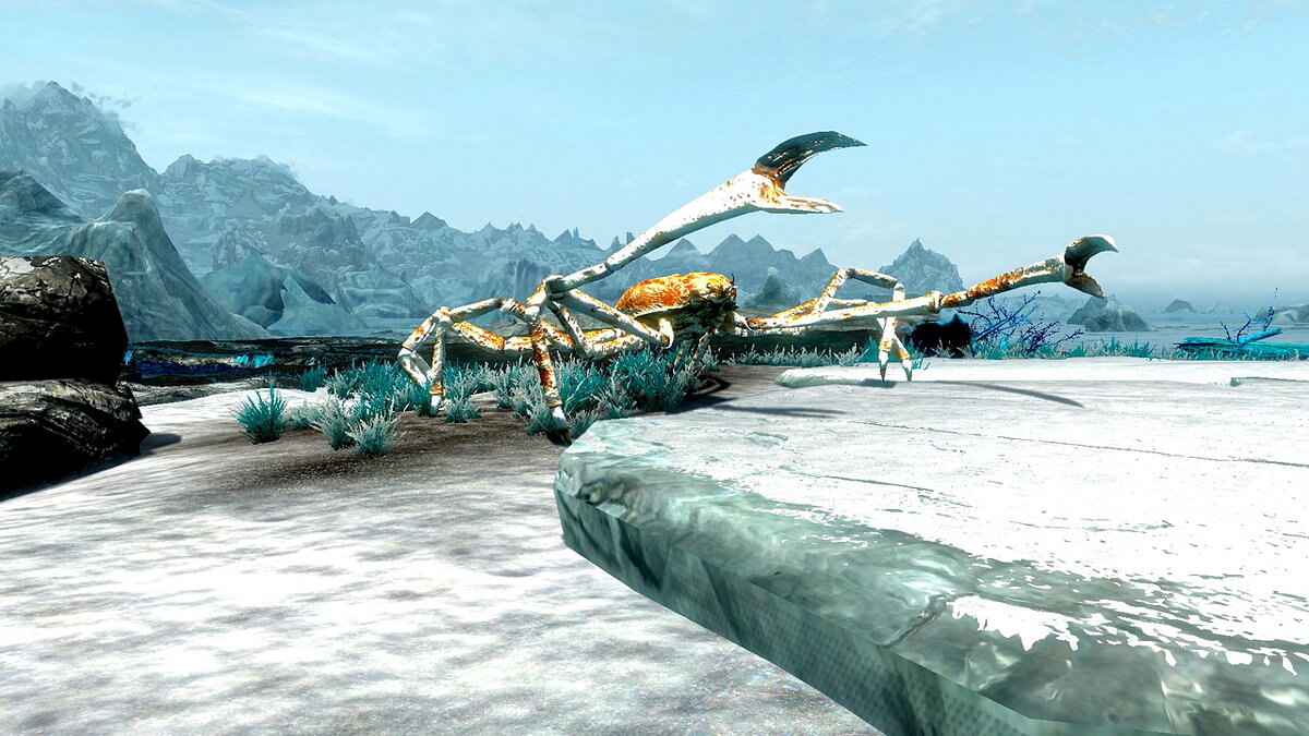 Elder Scrolls 5: Skyrim Special Edition — Гигантские крабы-пауки