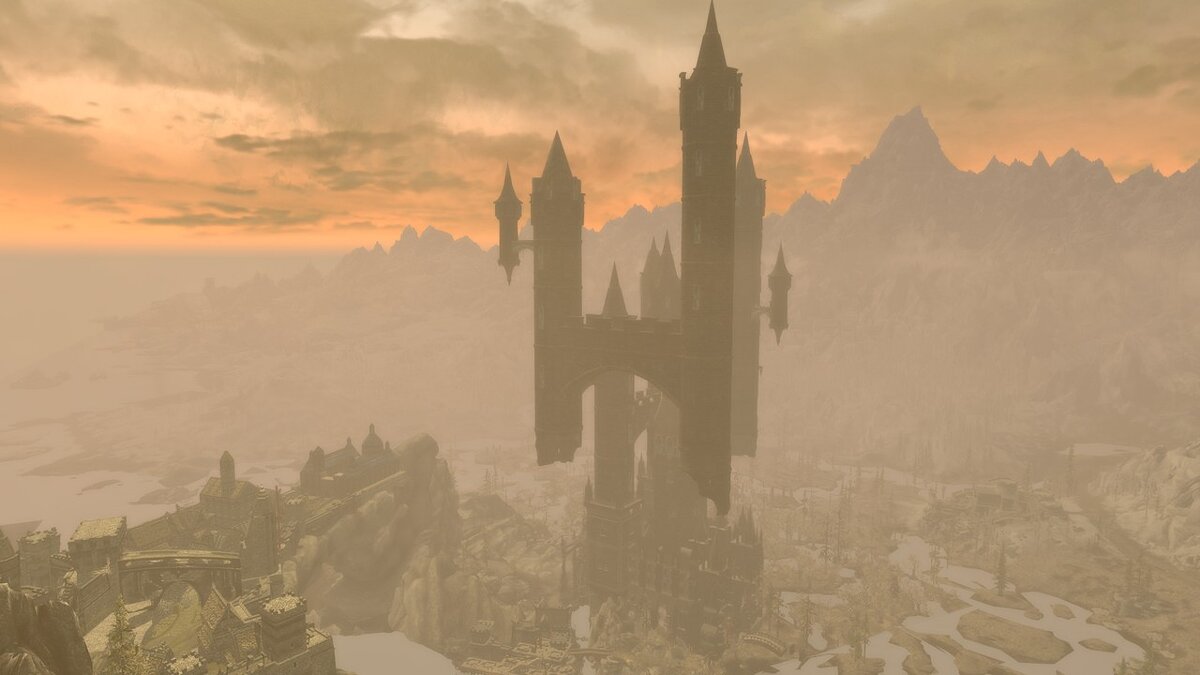 Elder Scrolls 5: Skyrim Special Edition — Замок Дракулы