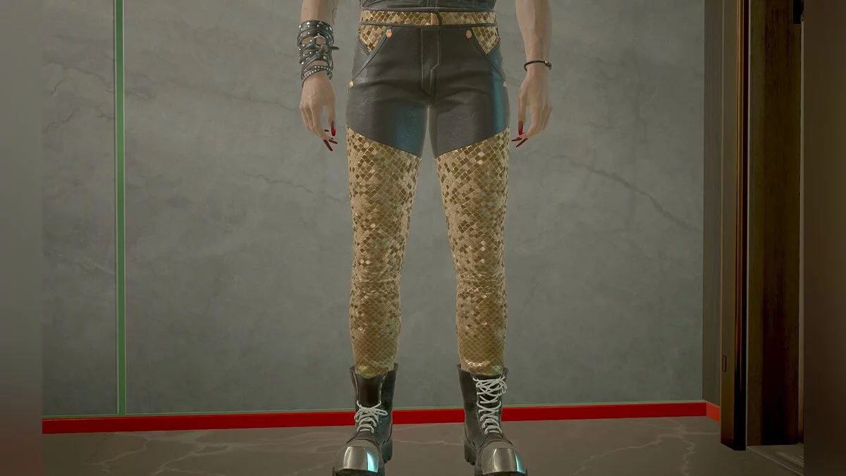 Cyberpunk 2077 — Мужские узкие джинсы