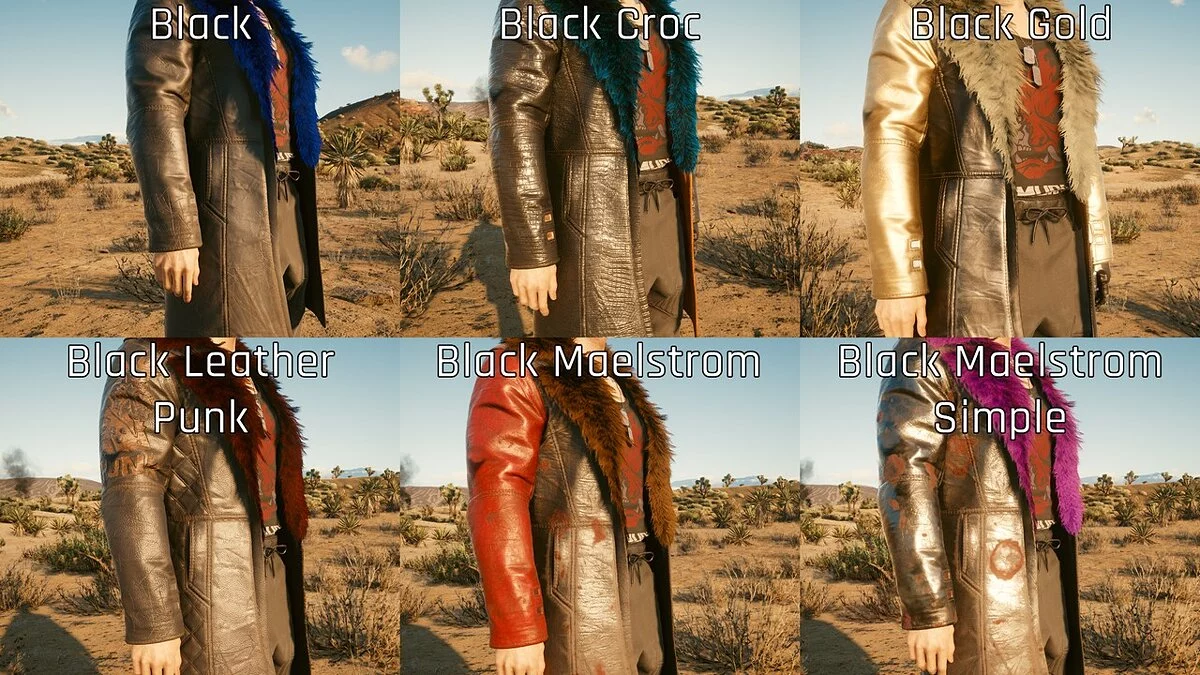 Cyberpunk 2077 — Куртка с мехом