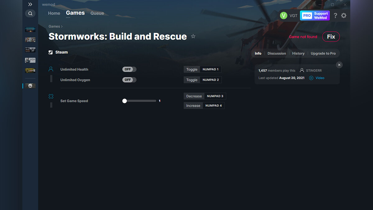 Stormworks: Build and Rescue — Трейнер (+3) от 20.08.2021 [WeMod]