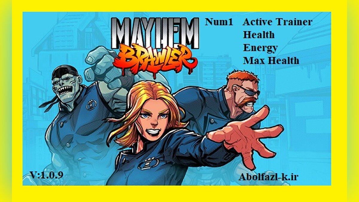 Mayhem Brawler — Трейнер (+3) [1.0.9]