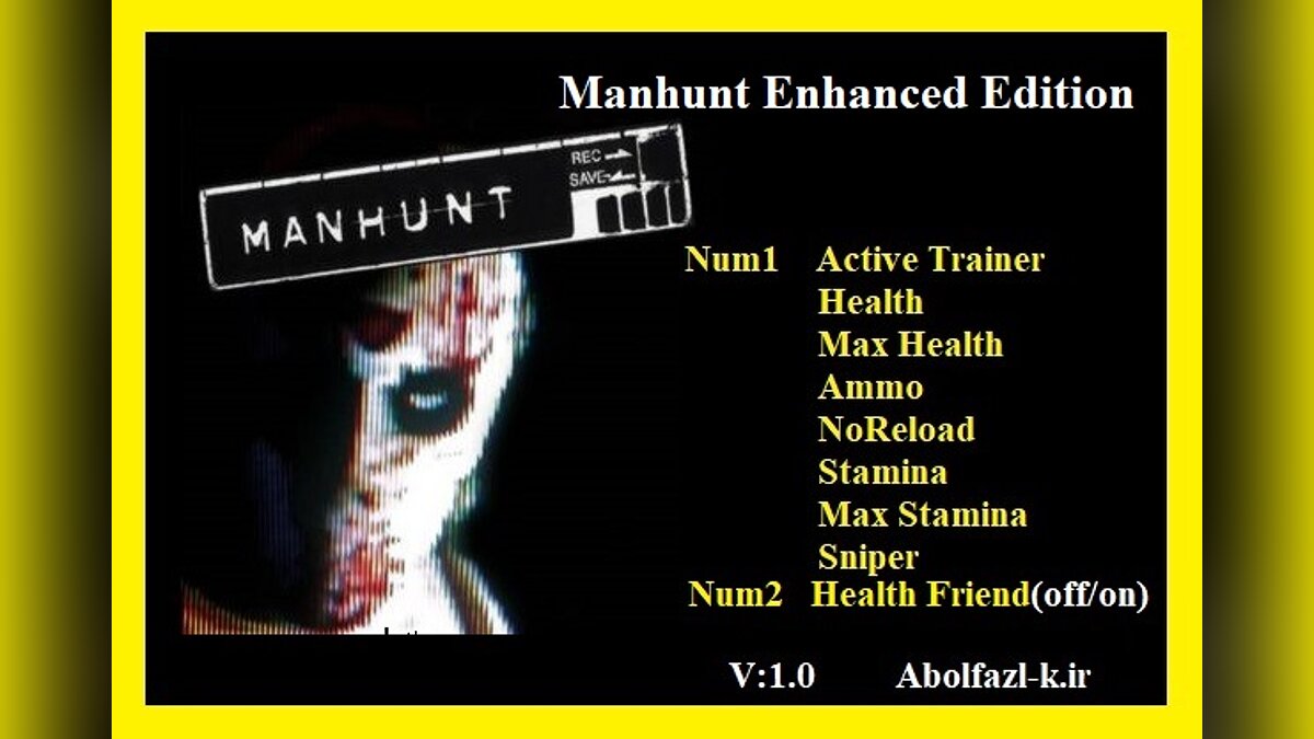 Manhunt — Трейнер (+8) [Repack]