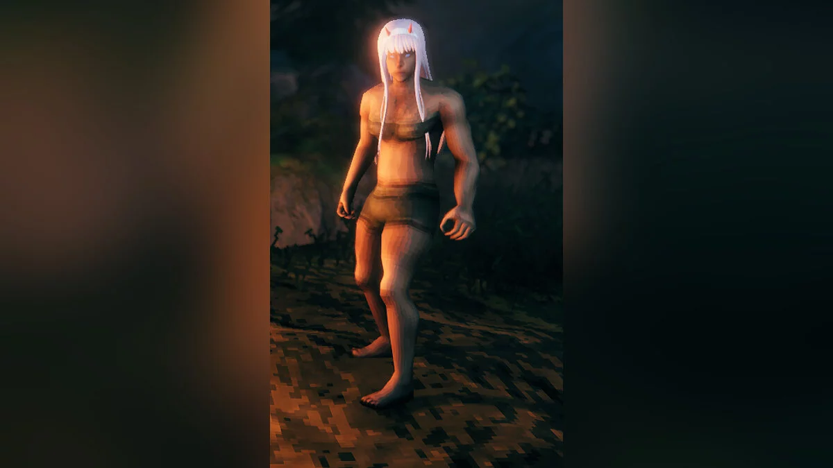 Valheim — Прическа Zero Two