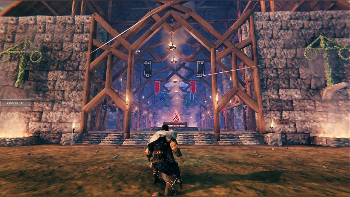 Valheim — Большой зал викингов