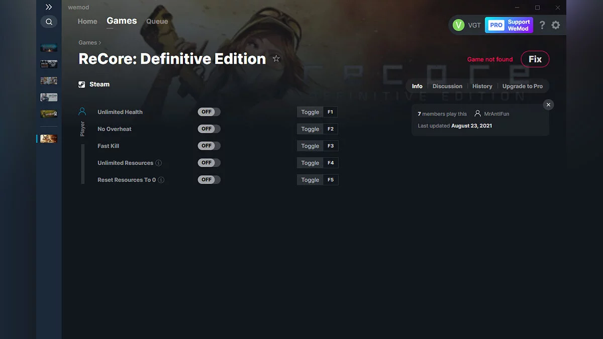ReCore: Definitive Edition — Трейнер (+5) от 23.08.2021 [WeMod]