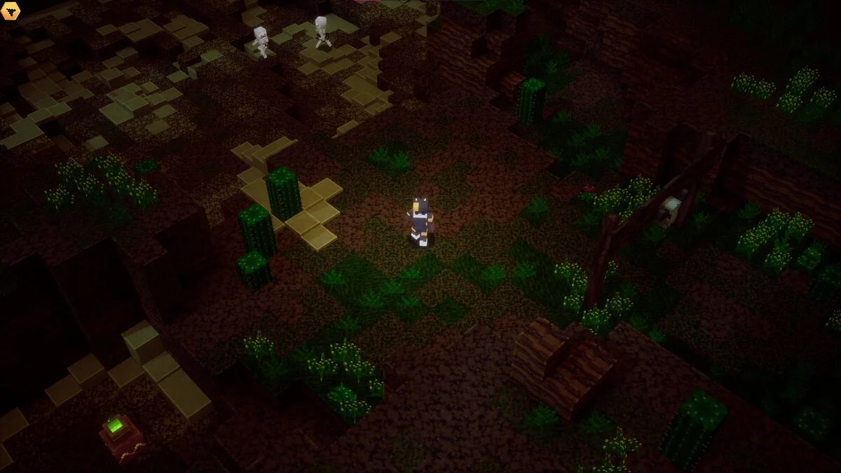 Minecraft Dungeons — Мрачная атмосфера в заданиях