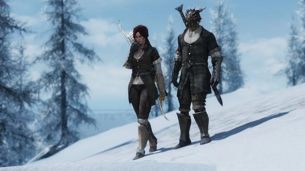 Elder Scrolls 5: Skyrim Special Edition — Закаленный наряд путешественника