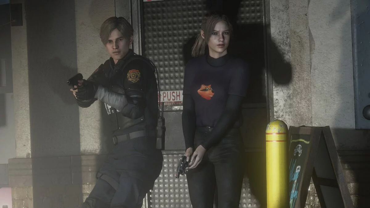 Resident Evil 2 — Клэр в одежде из 90-х