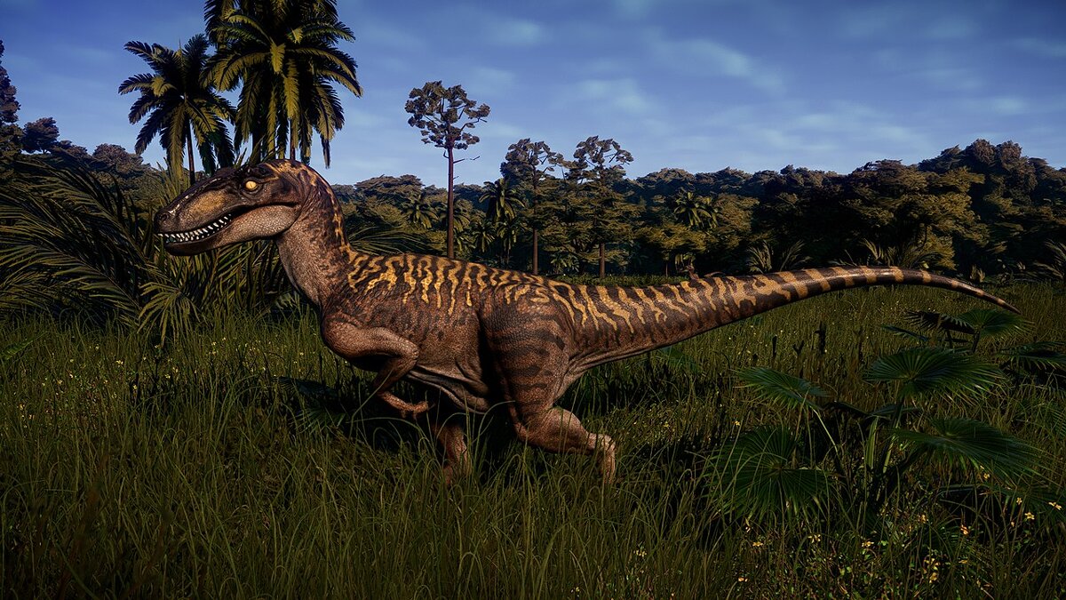 Jurassic World Evolution — Ютараптор (новый вид)