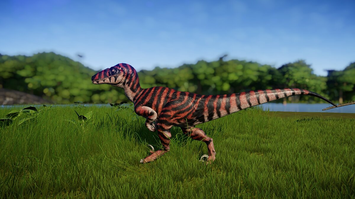 Jurassic World Evolution — Ютараптор (новый вид)