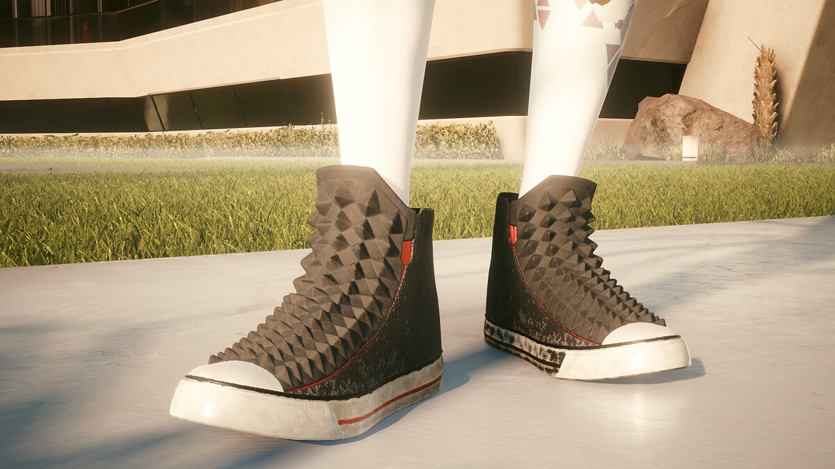 Cyberpunk 2077 — Обувь с шипами для женщин