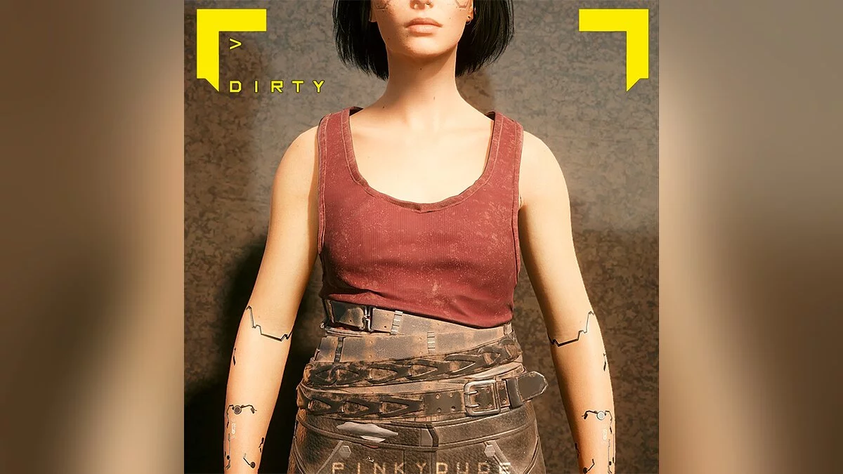 Cyberpunk 2077 — Корсет Valentino