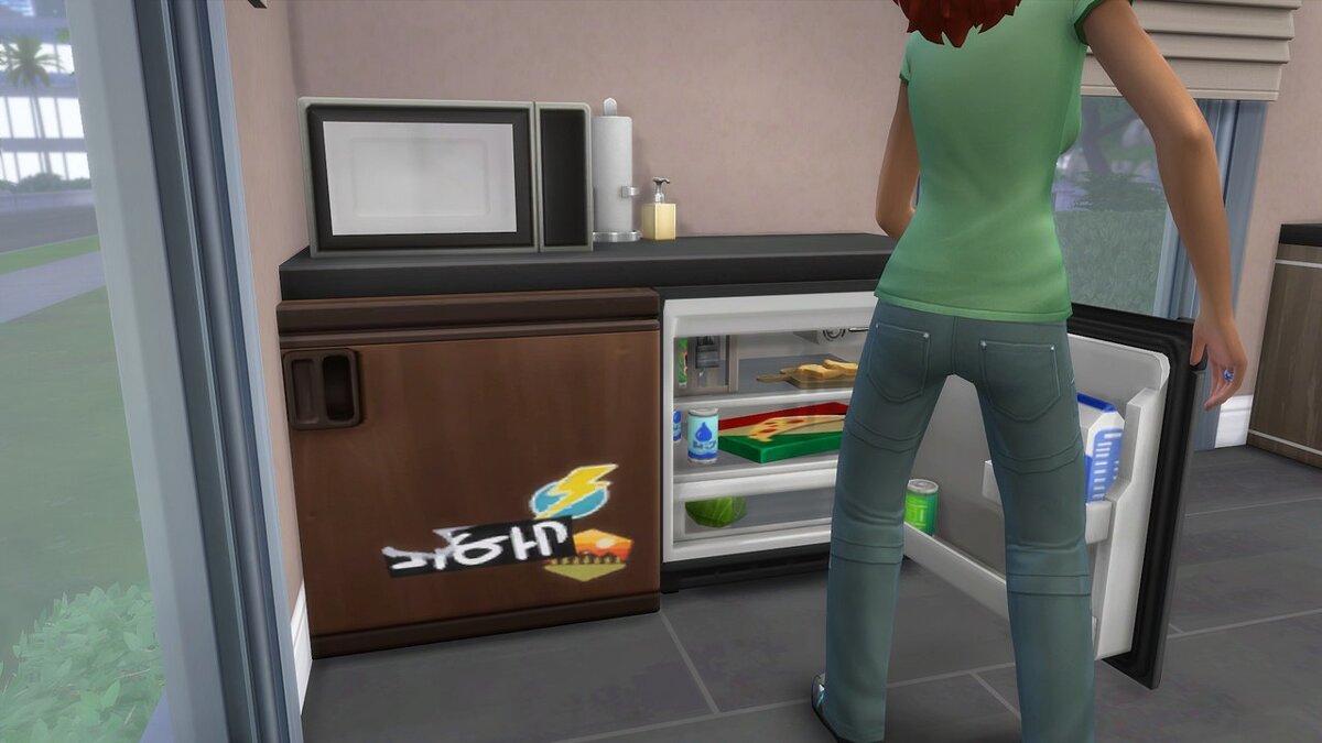 The Sims 4 — Мини-холодильники под прилавком