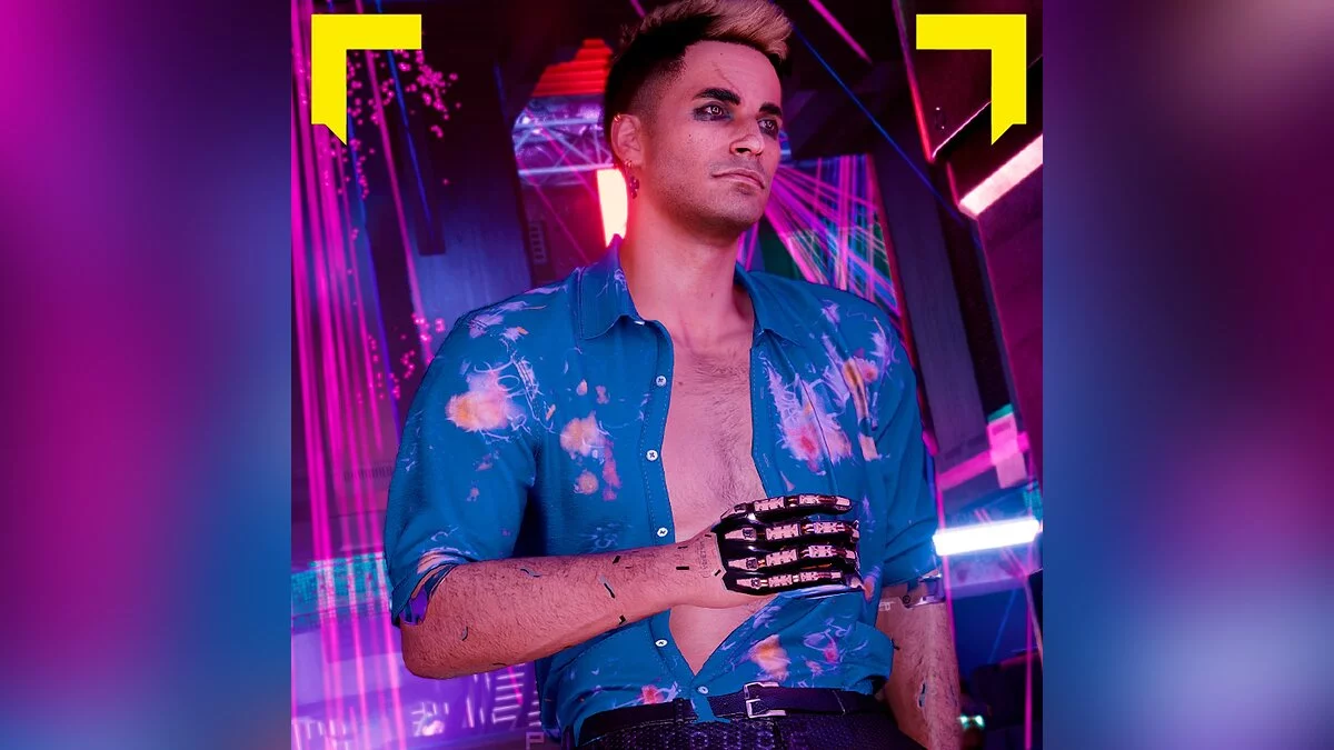 Cyberpunk 2077 — Рубашка и ожерелье Матео