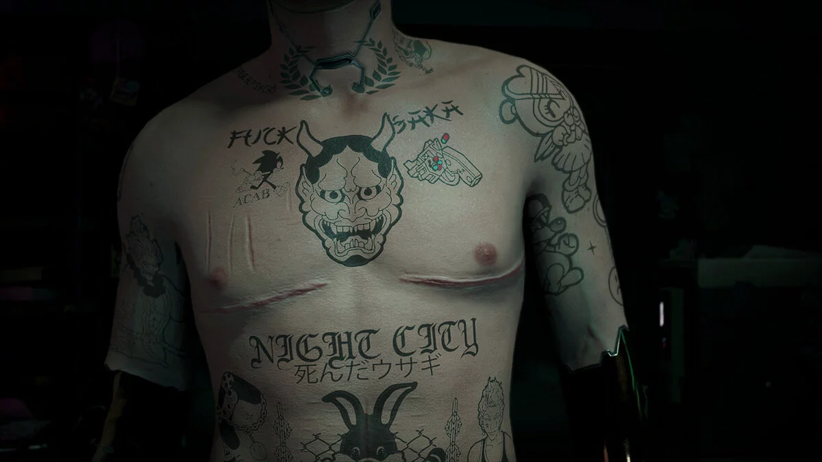 Cyberpunk 2077 — Шрамы после операции
