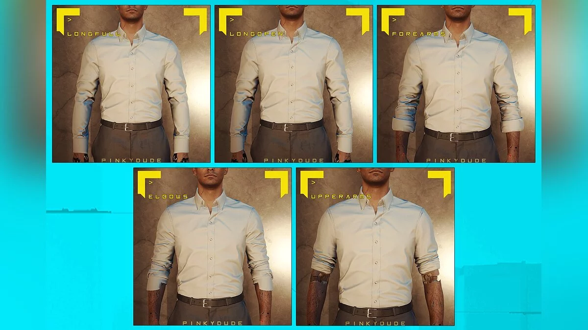 Cyberpunk 2077 — Строгая рубашка