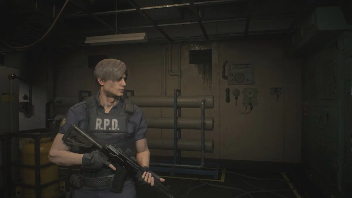 Resident Evil 2 — Накаченный Леон