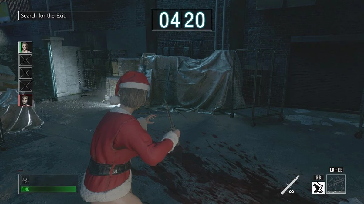 Resident Evil: Resistance — Джилл - летний Санта