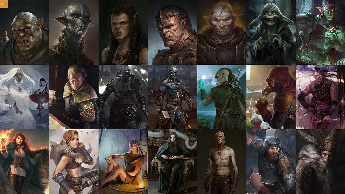 Pathfinder: Wrath of the Righteous — Новые портреты