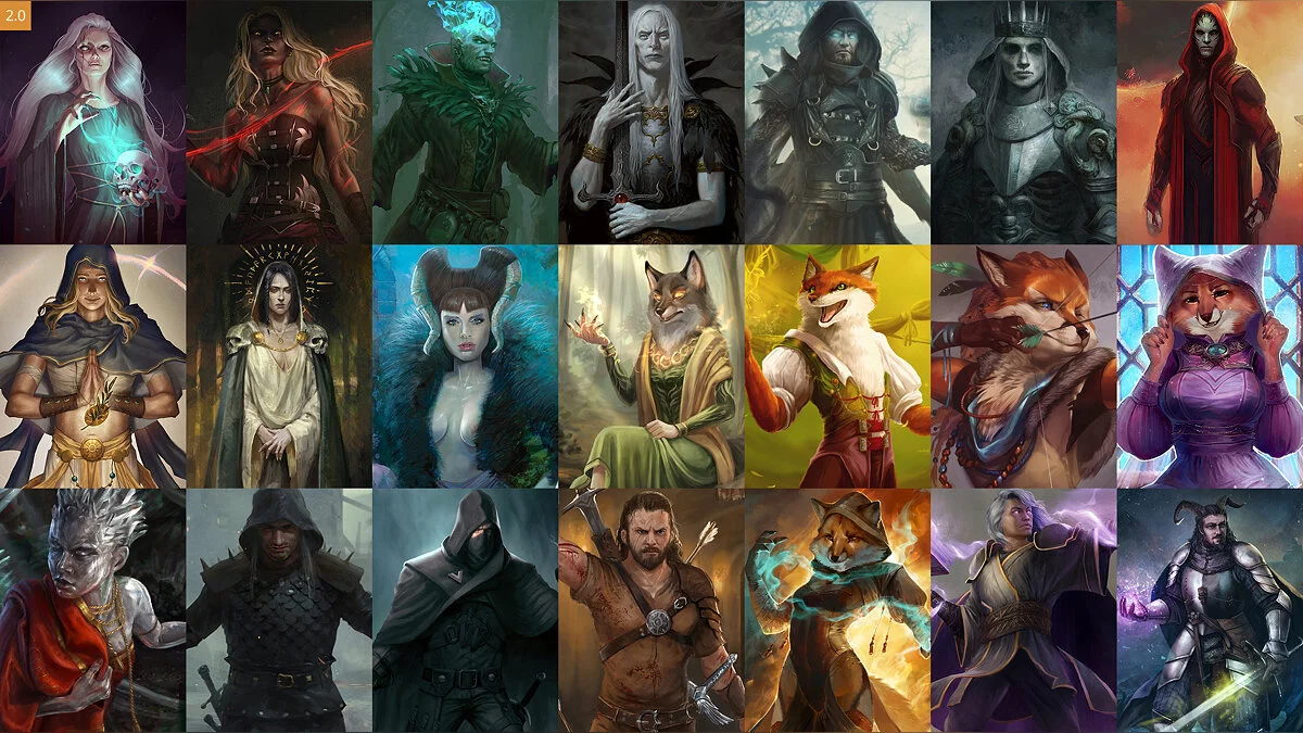 Pathfinder: Wrath of the Righteous — Новые портреты