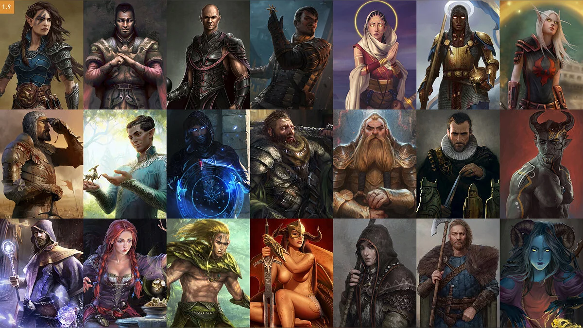 Pathfinder: Wrath of the Righteous — Новые портреты