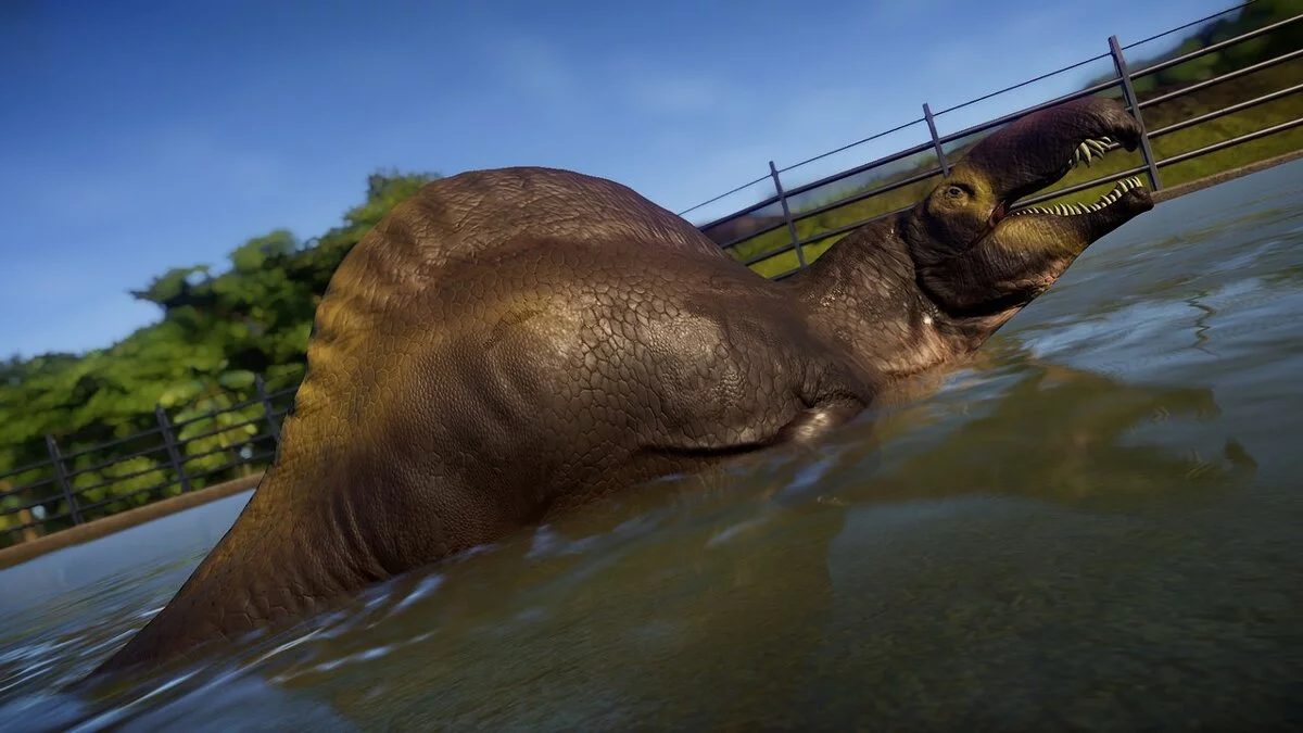 Jurassic World Evolution — Спинофаавр (новый вид)