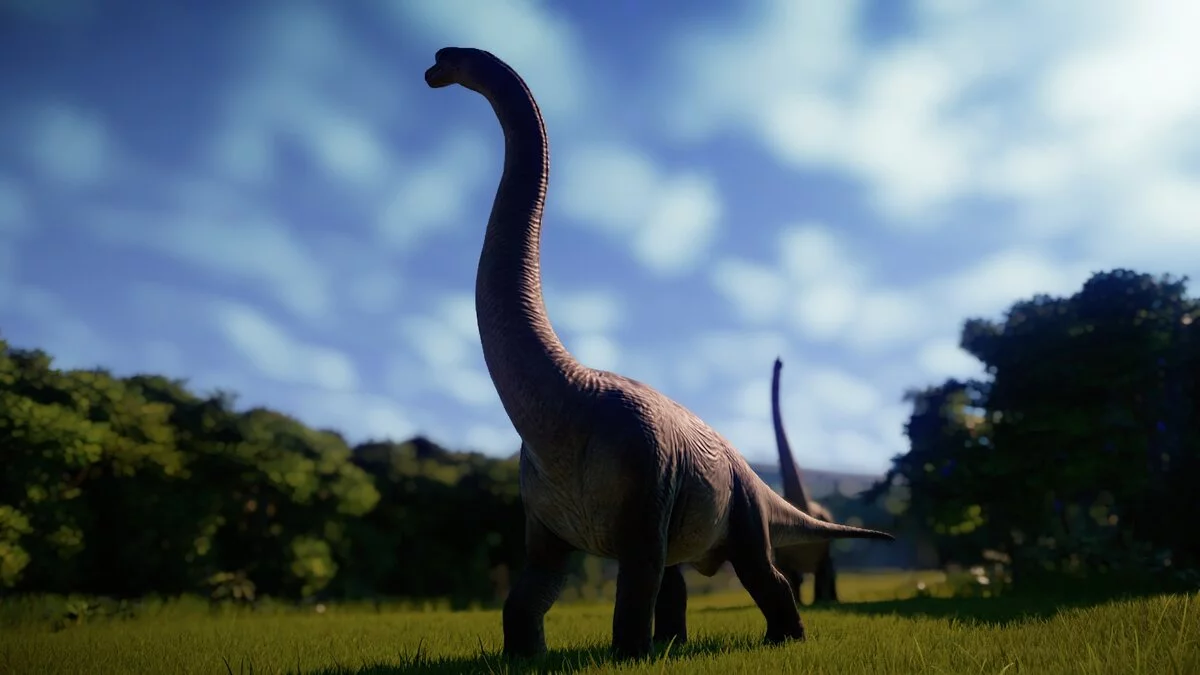 Jurassic World Evolution — Брахиозавр (реконструкция)