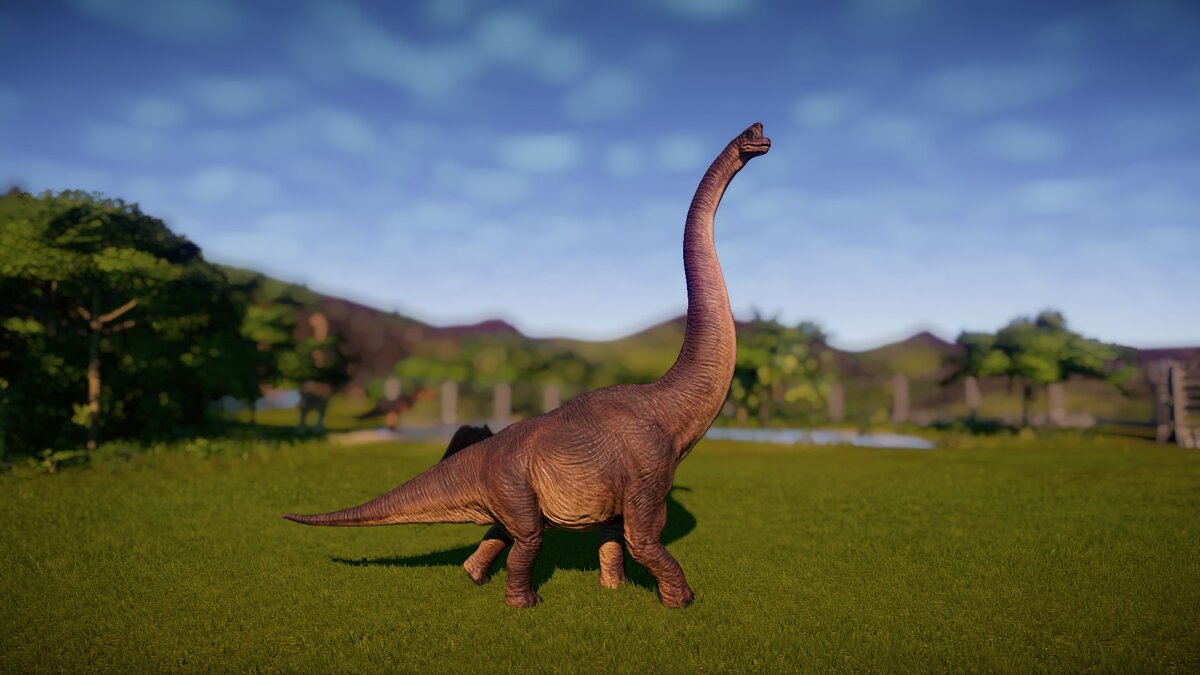 Jurassic World Evolution — Брахиозавр (реконструкция)
