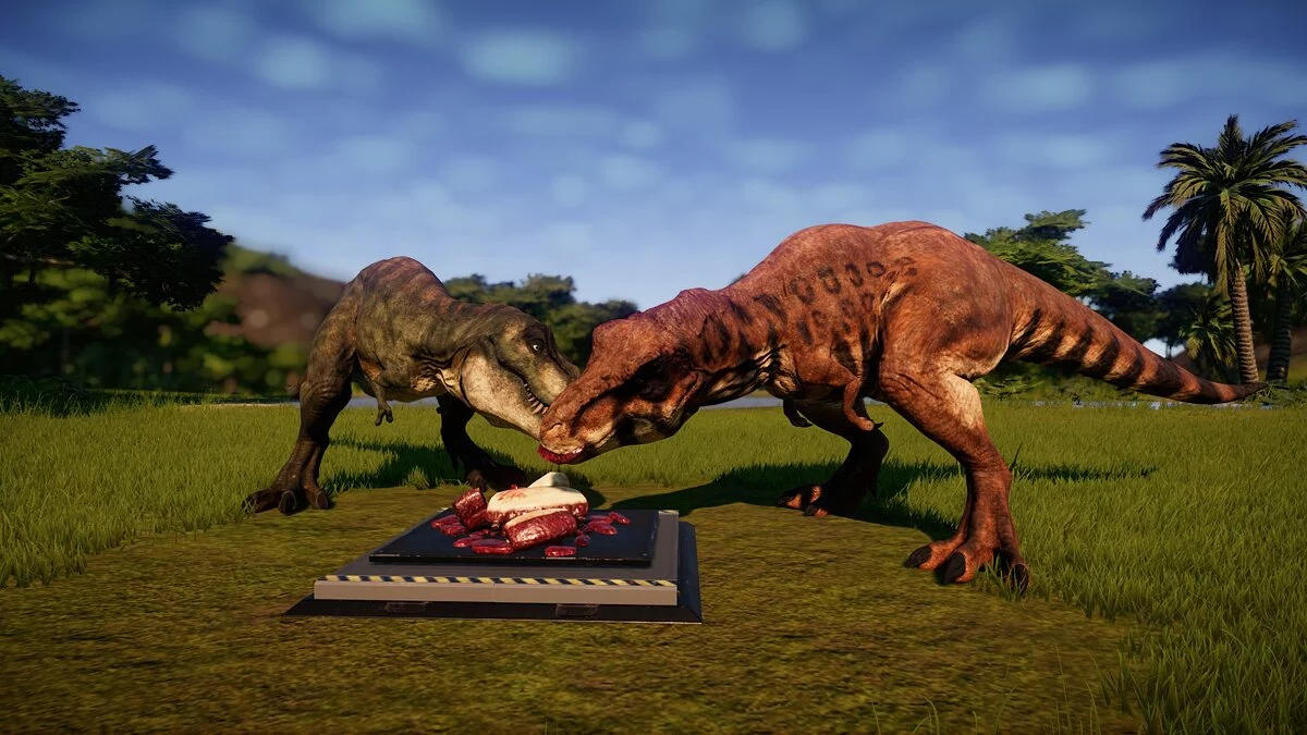 Jurassic World Evolution — Улучшенный тиранозавр