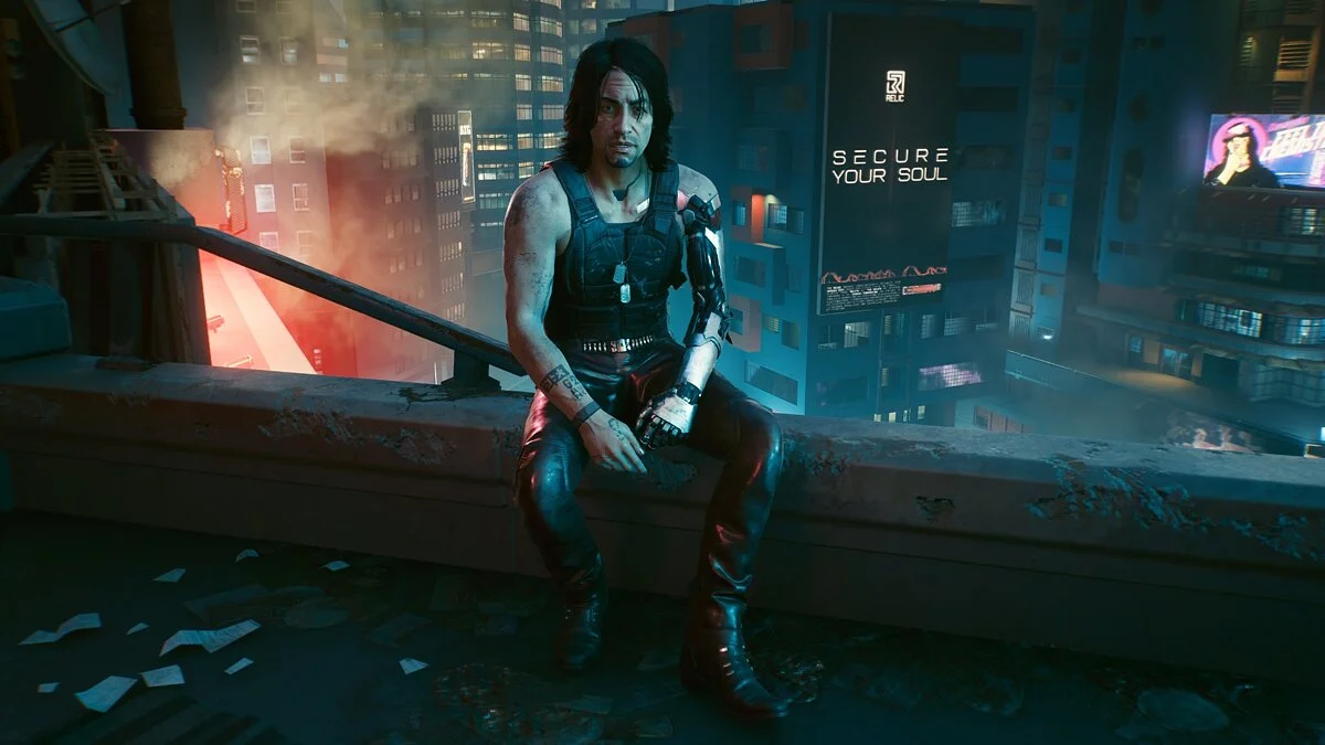 Cyberpunk 2077 — Альтернативные лица Сильверхенда