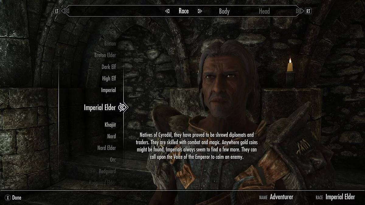 Elder Scrolls 5: Skyrim Special Edition — Раса «Старейшины»