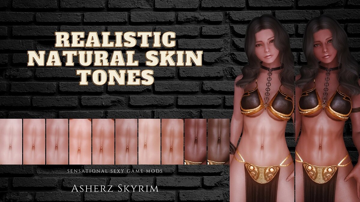 Elder Scrolls 5: Skyrim Special Edition — Реалистичные естественные тона кожи