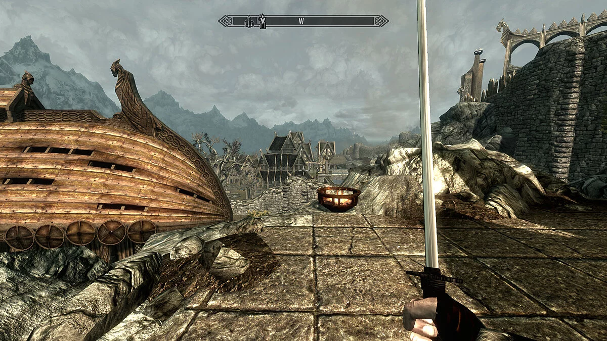 Elder Scrolls 5: Skyrim Special Edition — Меч «Масамунэ» из игры Final Fantasy 7