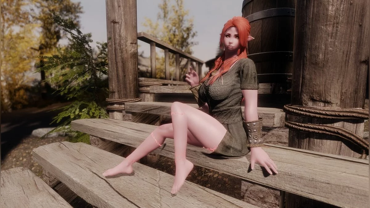 Elder Scrolls 5: Skyrim Special Edition — Элвина - пресет для Racemenu