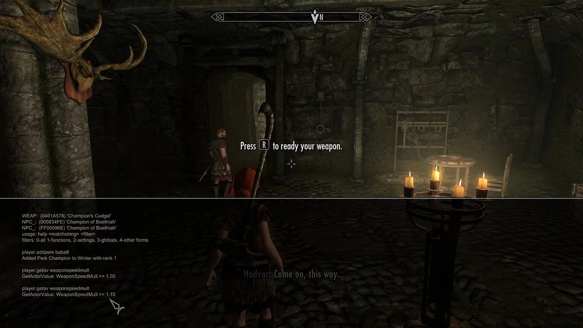 Elder Scrolls 5: Skyrim Special Edition — Увеличение скорости двуручной атаки