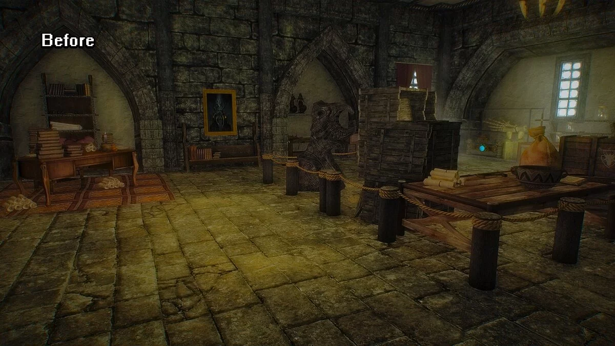 Elder Scrolls 5: Skyrim Special Edition — Наследие драконорожденного - мод на освещение