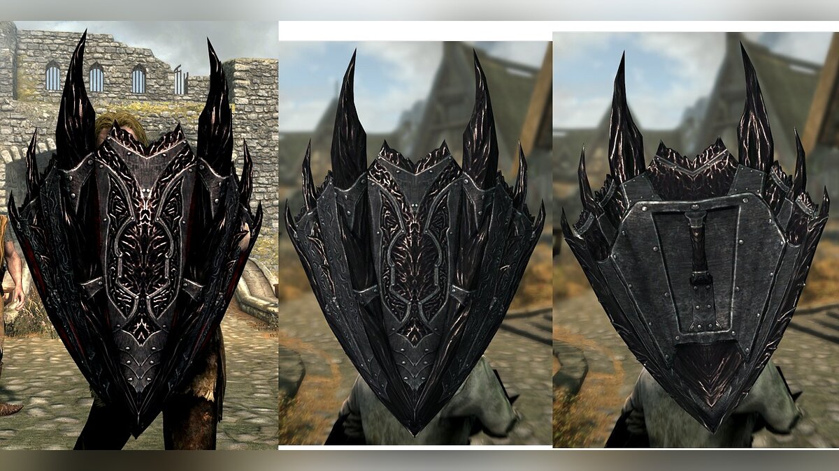 Elder Scrolls 5: Skyrim Special Edition — Заменители даэдрического щита
