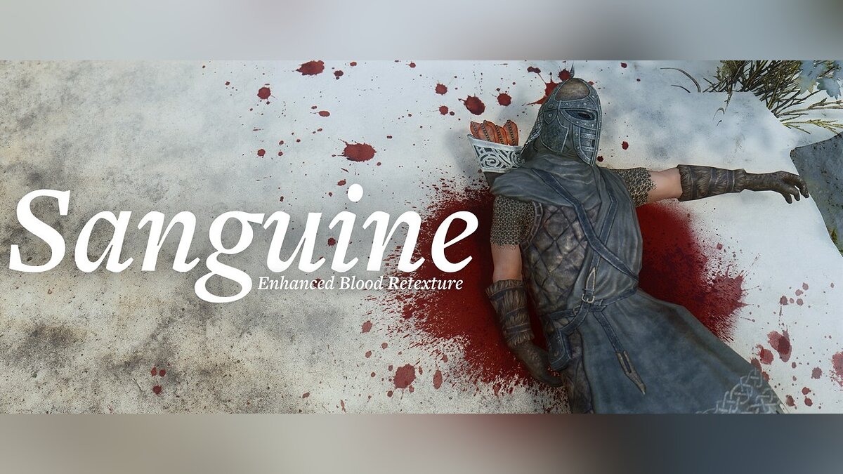 Elder Scrolls 5: Skyrim Special Edition — Улучшенный ретекстур крови
