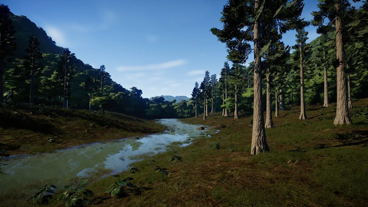 Jurassic World Evolution — Лес Редвуд