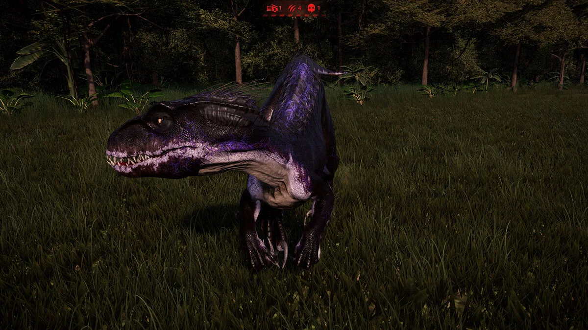 Jurassic World Evolution — Индораптор (новая раскраска)