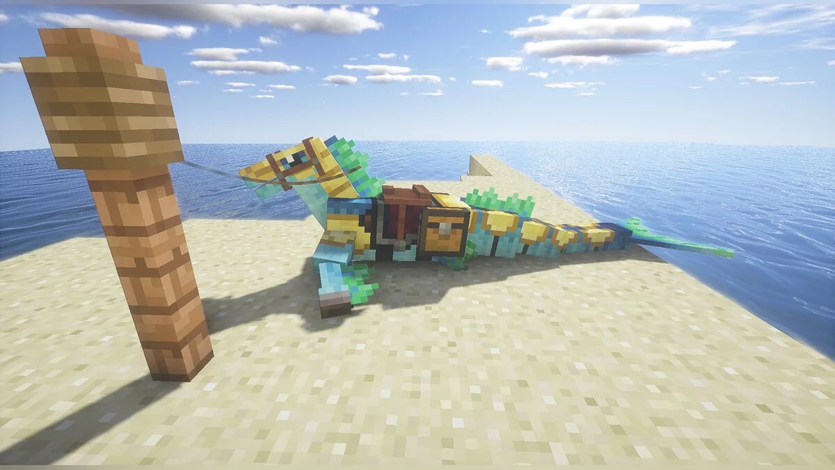 Minecraft — Лед и Пламя: драконы