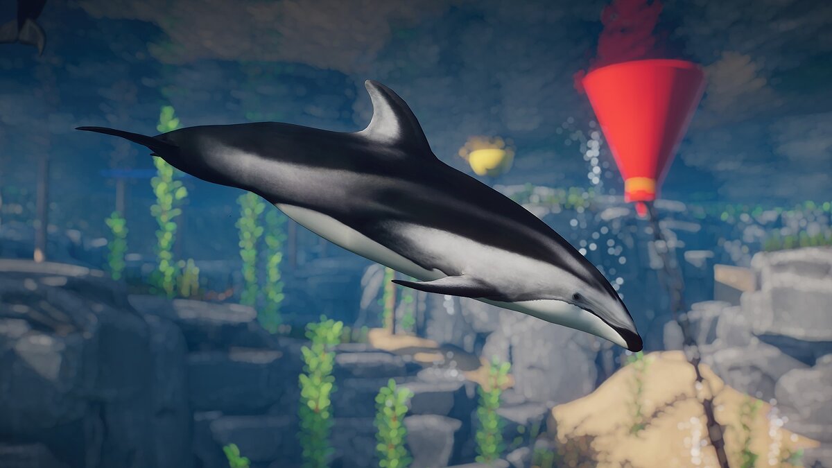 Planet Zoo — Тихоокеанский белобокий дельфин (новый вид)