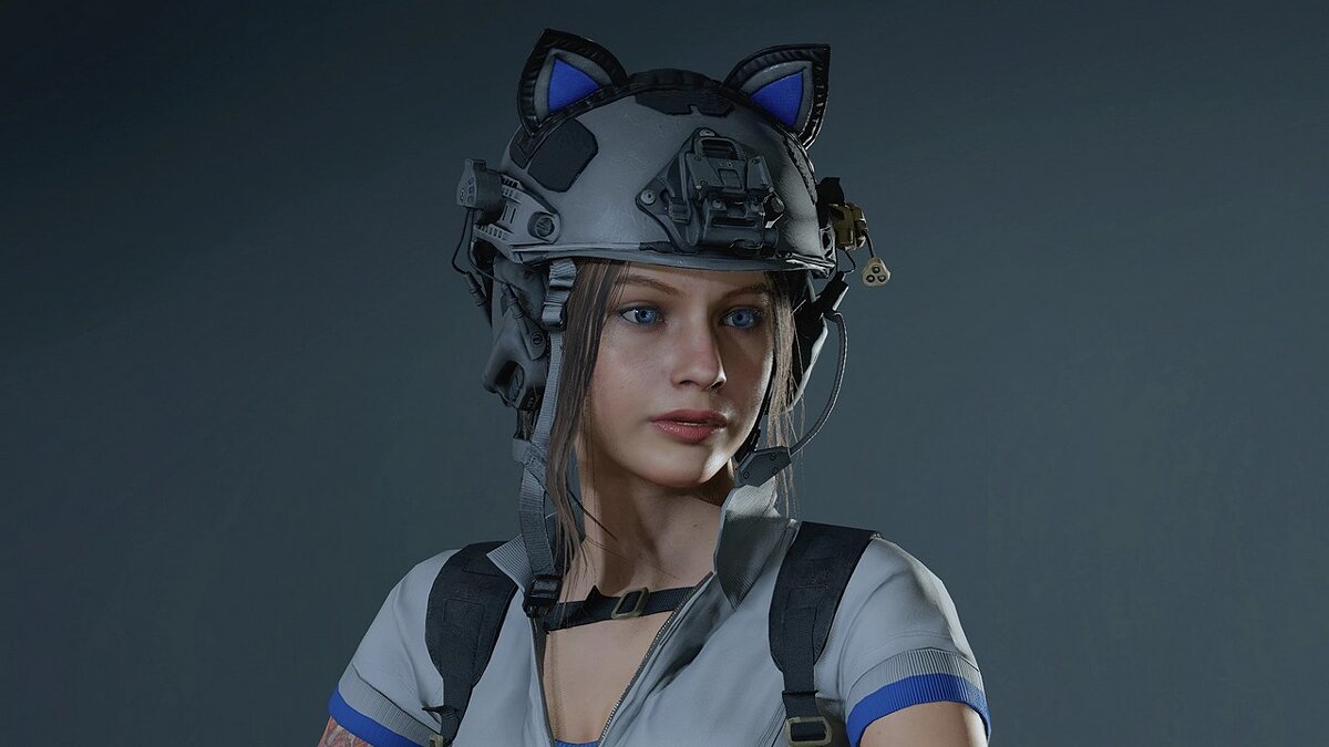 Resident Evil 2 — Шлем-кошка для Клэр